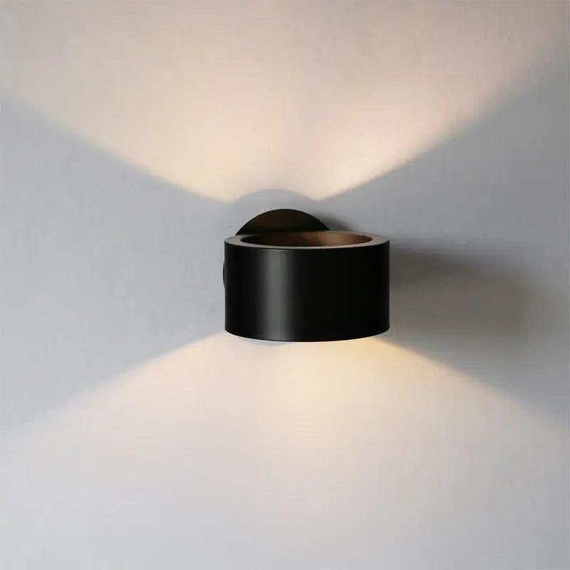 Wall Sconce Lighting with Cylindrical Shade for Living Room and Bedroom Candle