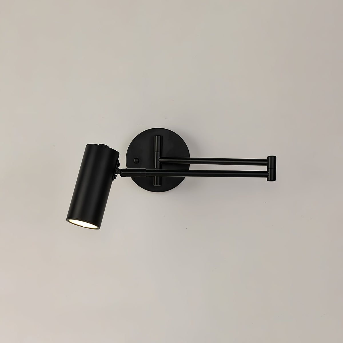 Wall Sconce Swing Arm Reading Light with Adjustable Head