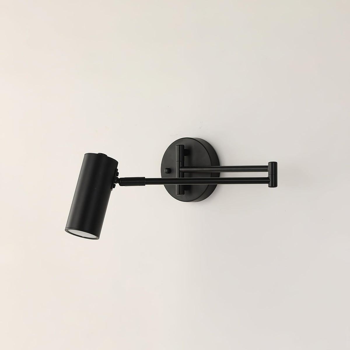Wall Sconce Swing Arm Reading Light with Adjustable Head