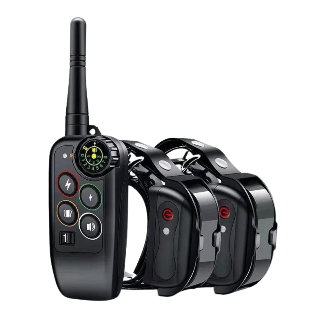 Waterproof Dog Training Collar and Shock with Remote Control and E-Collar Receiver E