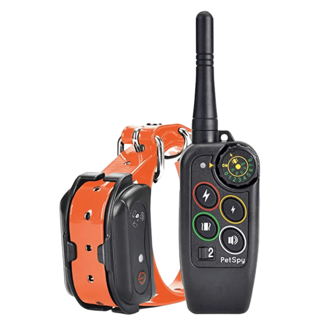 Waterproof Dog Training Collar and Shock with Remote Control and E-Collar Receiver E
