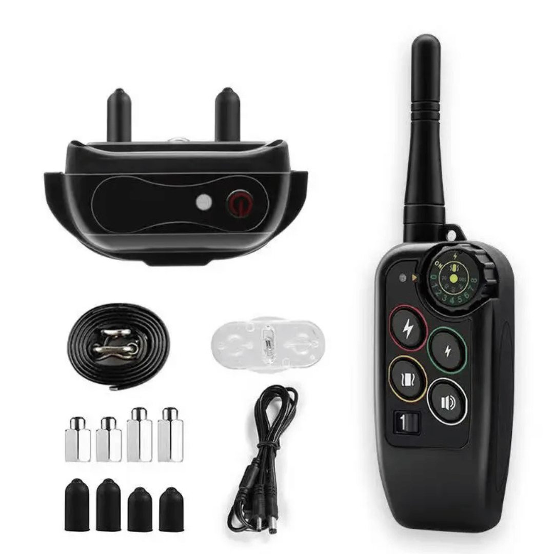 Waterproof Dog Training Collar and Shock with Remote Control and E-Collar Receiver E