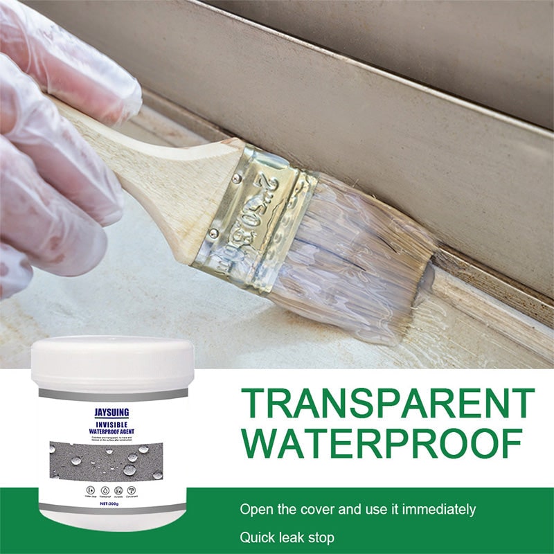 Waterproof Sealant with Liquid Rubber Coating and Application Brush Pipe Thread