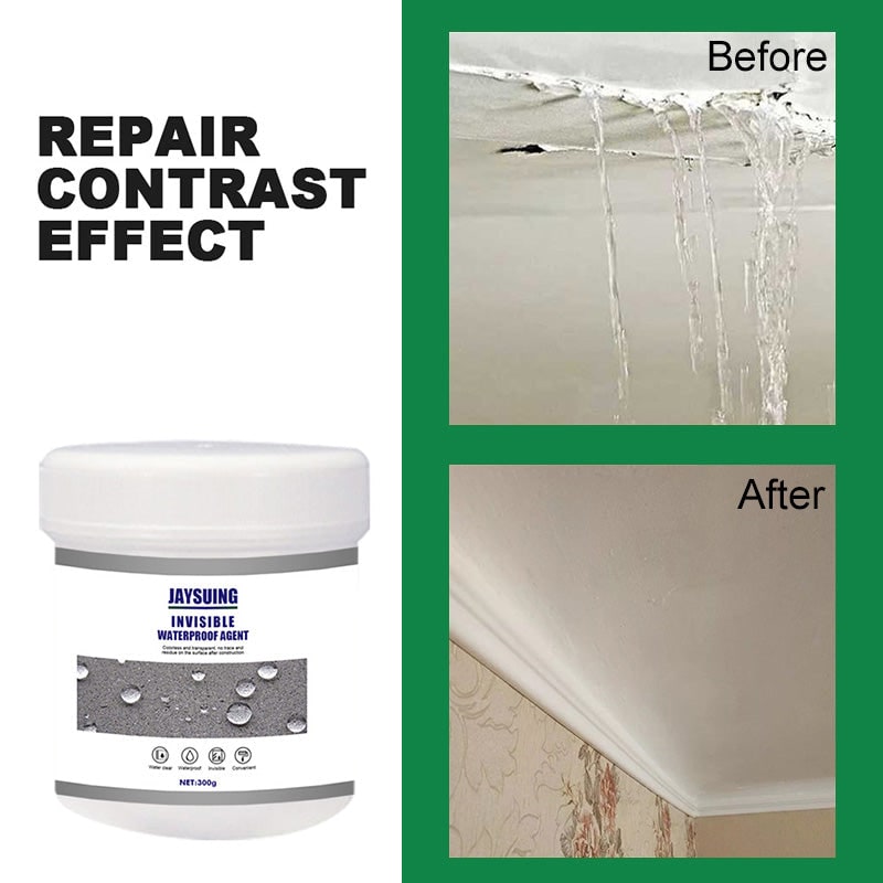 Waterproof Sealant with Liquid Rubber Coating and Application Brush Pipe Thread