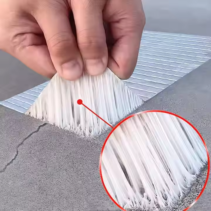 Waterproof Tape Butyl Strong Adhesive Aluminum Foil Backing Roof Repair Leak Sealing