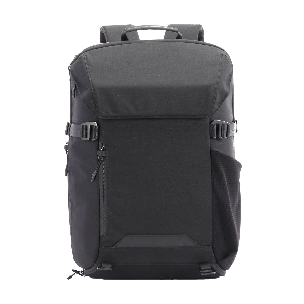 Waterproof Travel Laptop Backpack with Shoe Compartment Side Access and Compression Straps