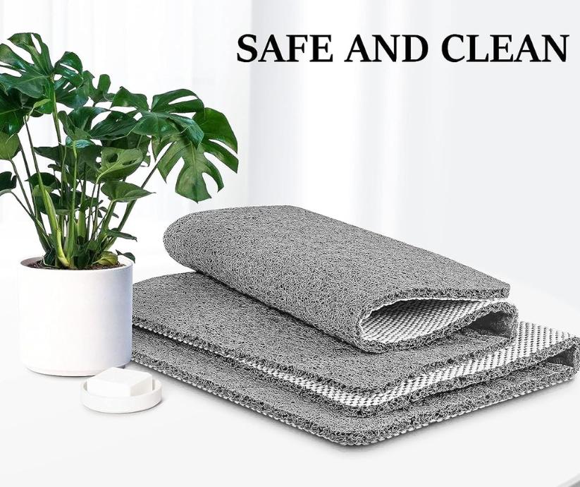 Non‑Slip Safe Shower Mat with Drainage