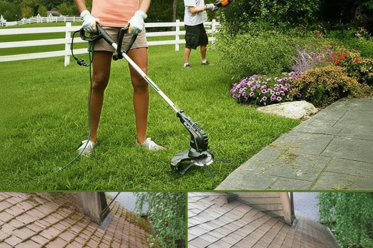 Weed Trimmer Head and Grass Replacement for Electric with Heavy-Duty Twisted Steel Wire