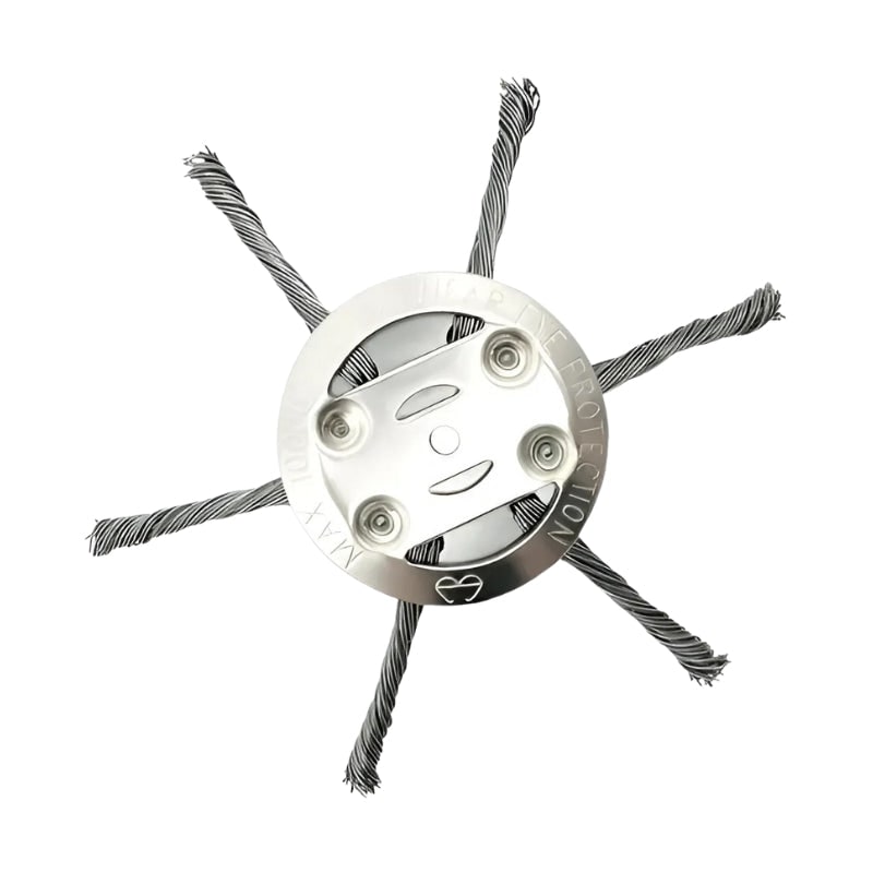 Weed Trimmer Head and Grass Replacement for Electric with Heavy-Duty Twisted Steel Wire
