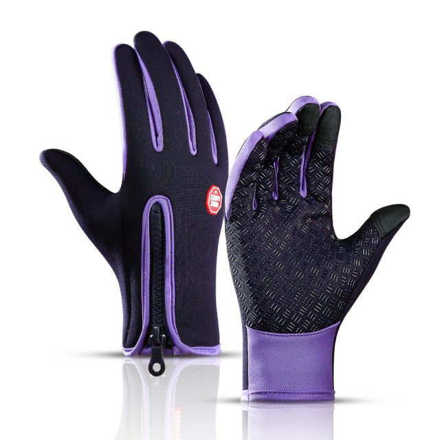 Cold-Weather Thermal Gloves Touchscreen Sport Fit