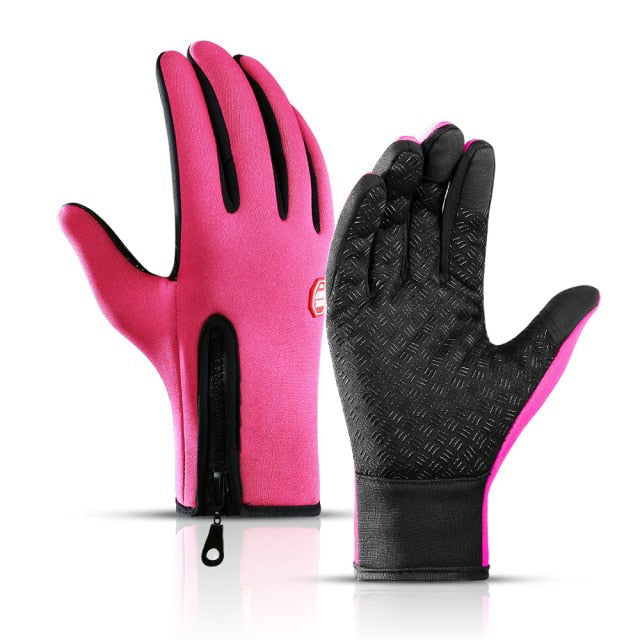 Cold-Weather Thermal Gloves Touchscreen Sport Fit