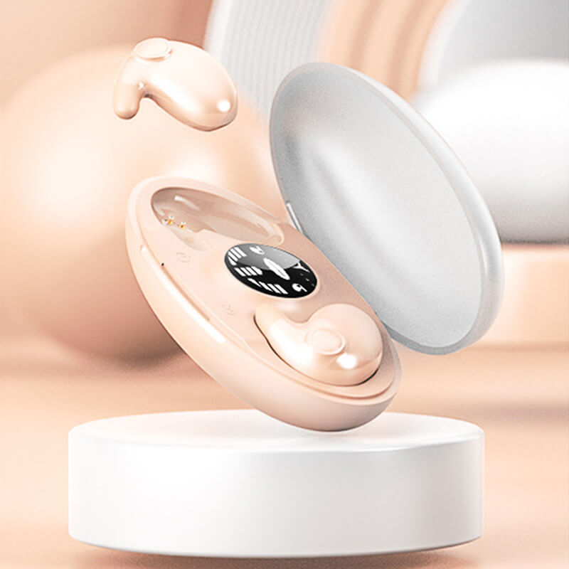 Wireless Bluetooth Earbuds Compact In-Ear Design for Sleep and Daily Use