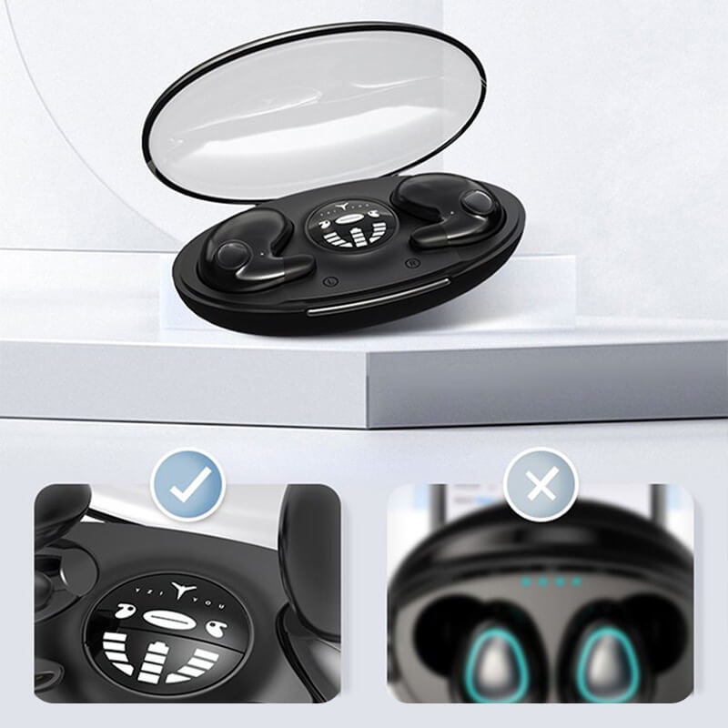 Wireless Bluetooth Earbuds Compact In-Ear Design for Sleep and Daily Use