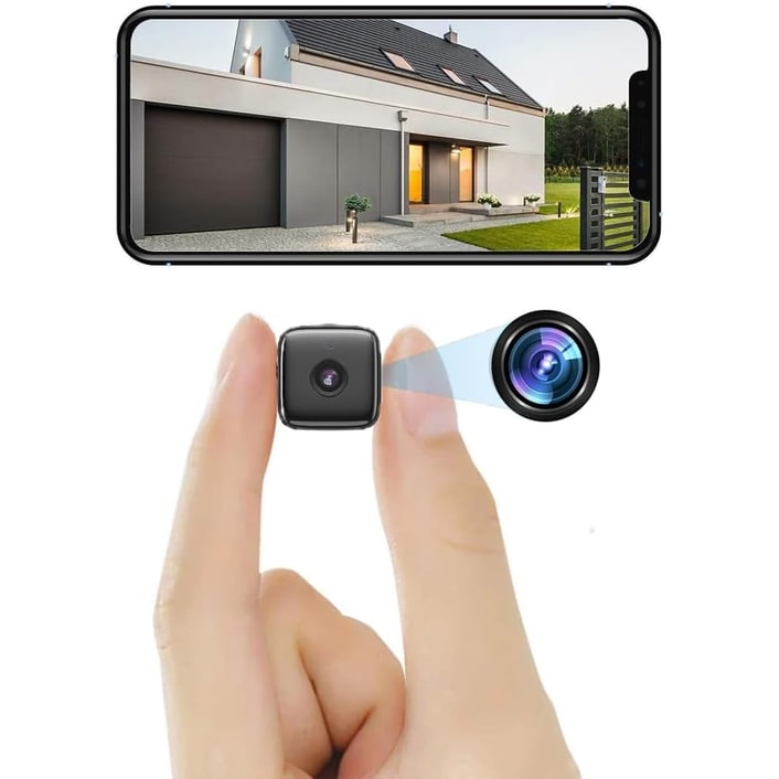 Wireless Security Camera Indoor Mini Spy Night Vision Motion Detection