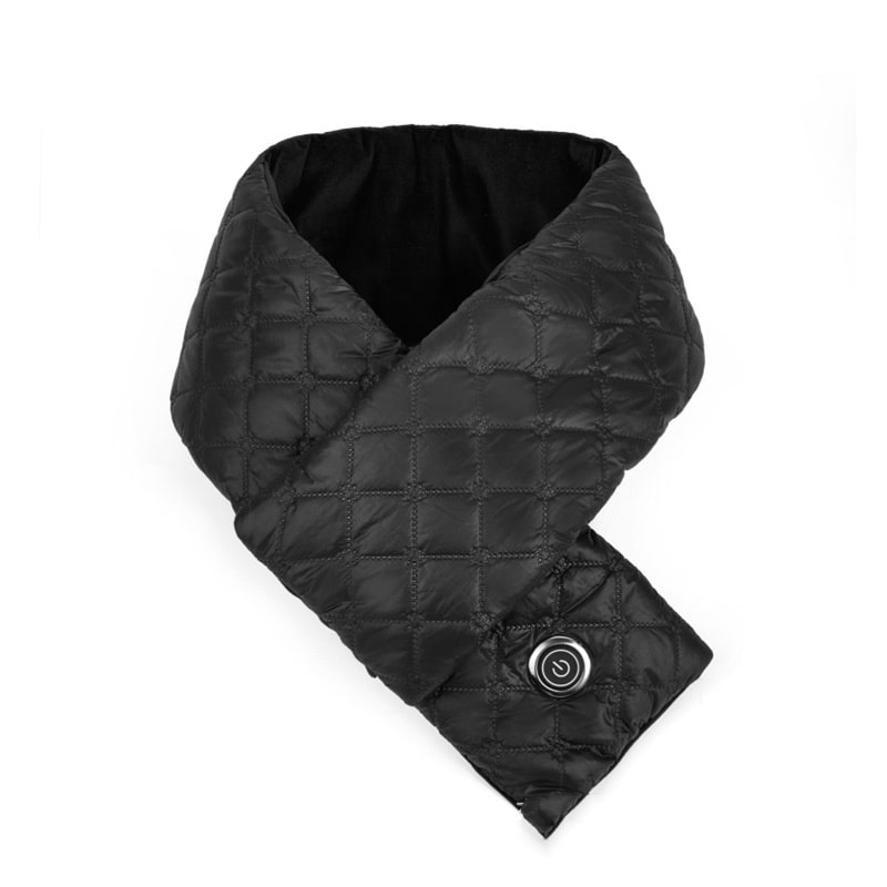 Women's Neck Scarf Warmer with Heated Quilted Design and Three Temperature Settings Warm