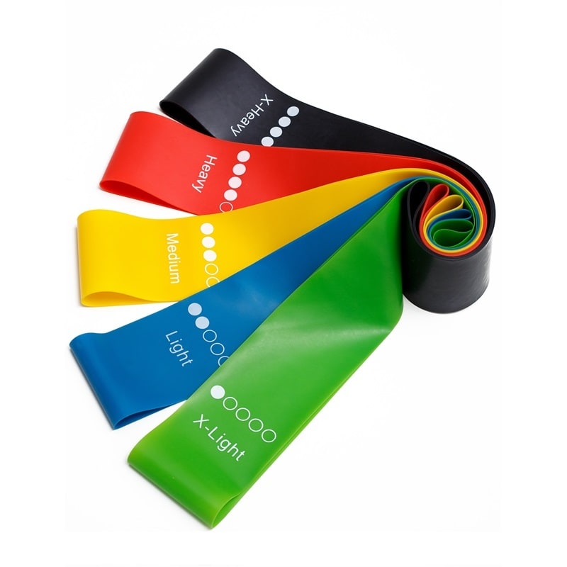 Workout Resistance Bands with Handles and Loop Design for Exercise Elastic Training