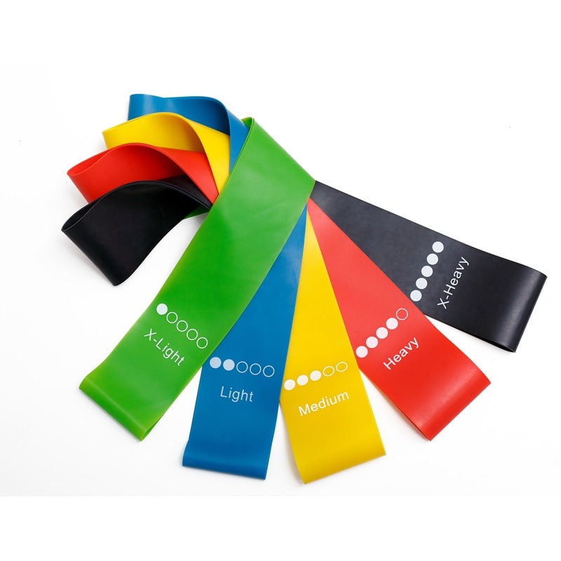 Workout Resistance Bands with Handles and Loop Design for Exercise Elastic Training