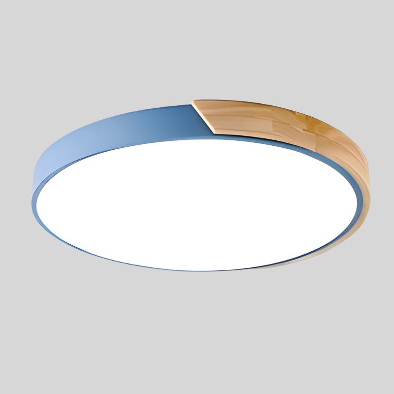 Slim Round Ceiling Light Modern Minimal Glow for Home Spaces