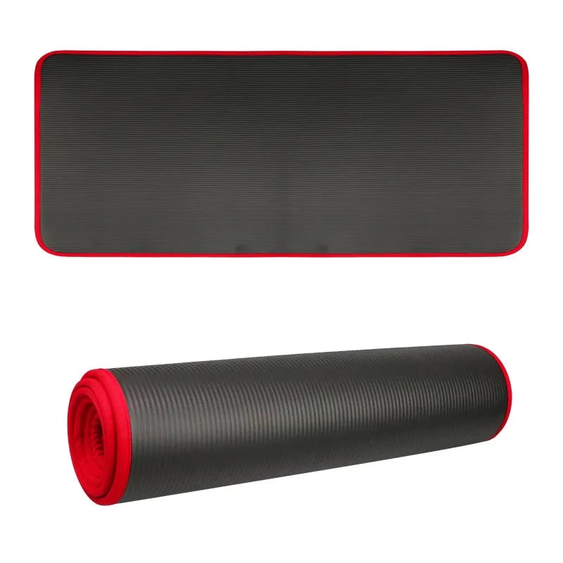 Yoga Mat Foldable Folding Exercise with 10mm Thick Foam Cushioning and Non-Slip Surface