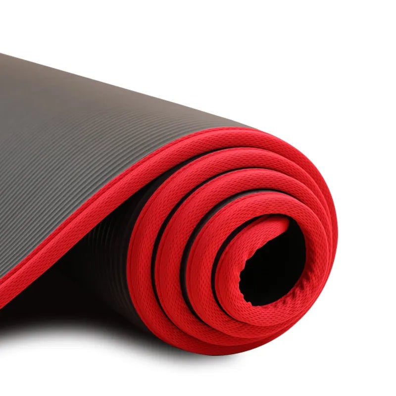 Yoga Mat Foldable Folding Exercise with 10mm Thick Foam Cushioning and Non-Slip Surface