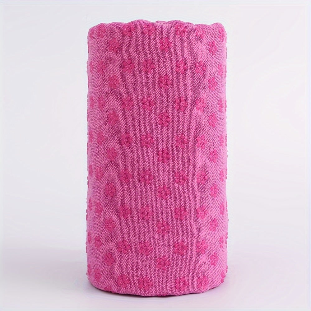 Yoga Mat Towel Microfiber Non-Slip Grip Dots 183x63cm