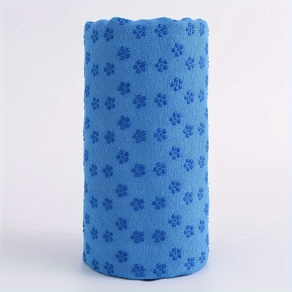Yoga Mat Towel Microfiber Non-Slip Grip Dots 183x63cm