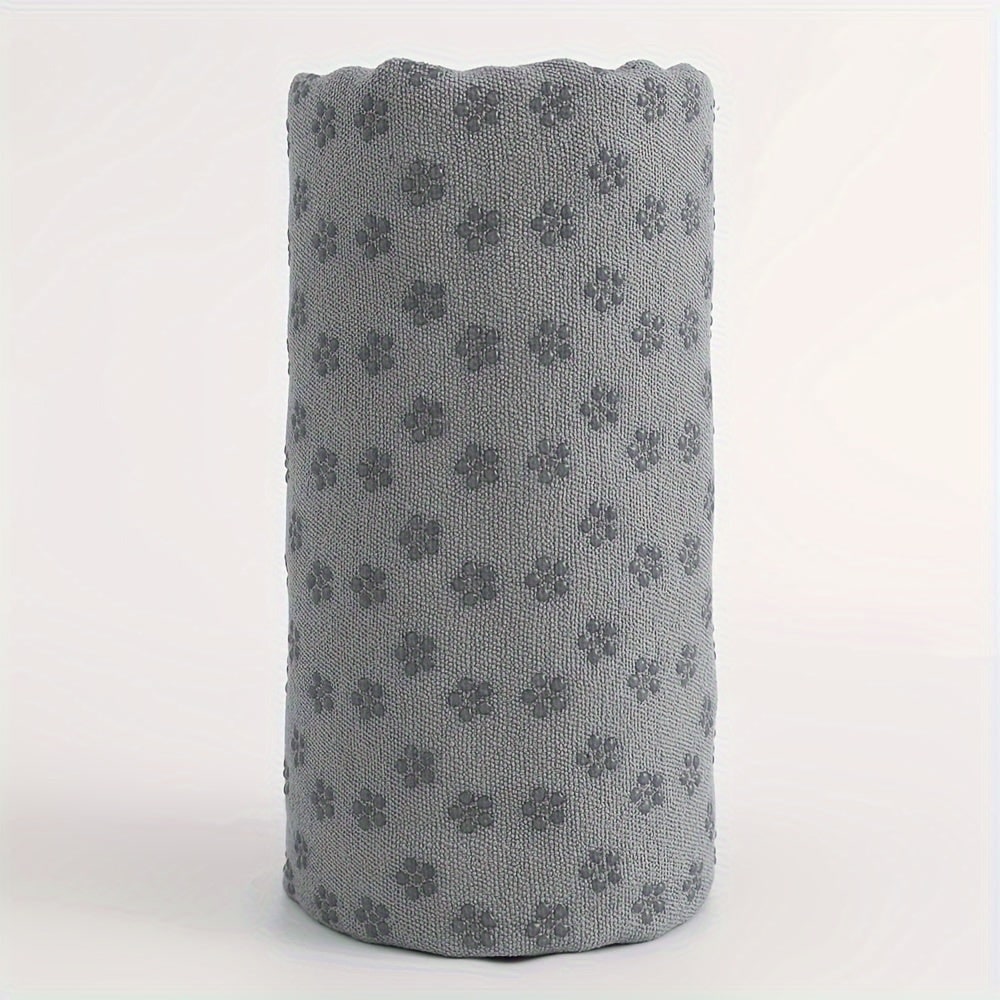 Yoga Mat Towel Microfiber Non-Slip Grip Dots 183x63cm