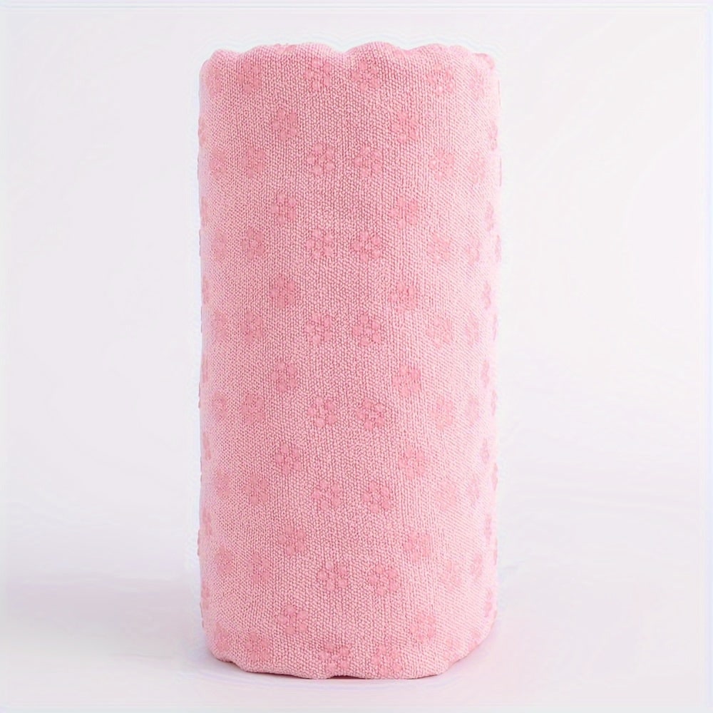 Yoga Mat Towel Microfiber Non-Slip Grip Dots 183x63cm