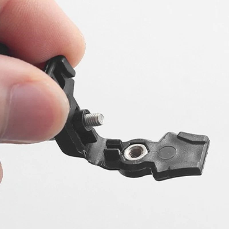 Zipper Replacement Slider for Broken Repair with Universal Fit and Thumbscrew Clamp