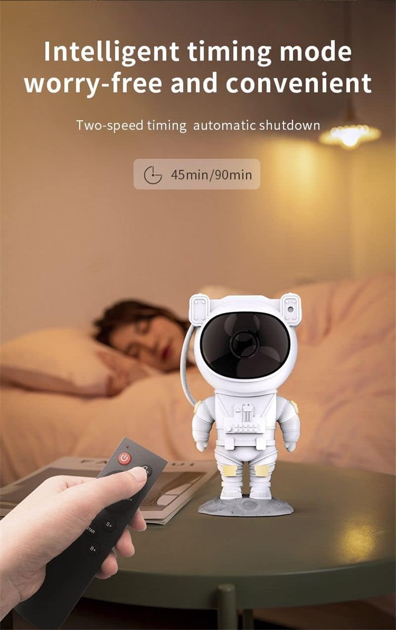 Starry Night Astronaut Projector | 360° Galaxy Light for Bedrooms